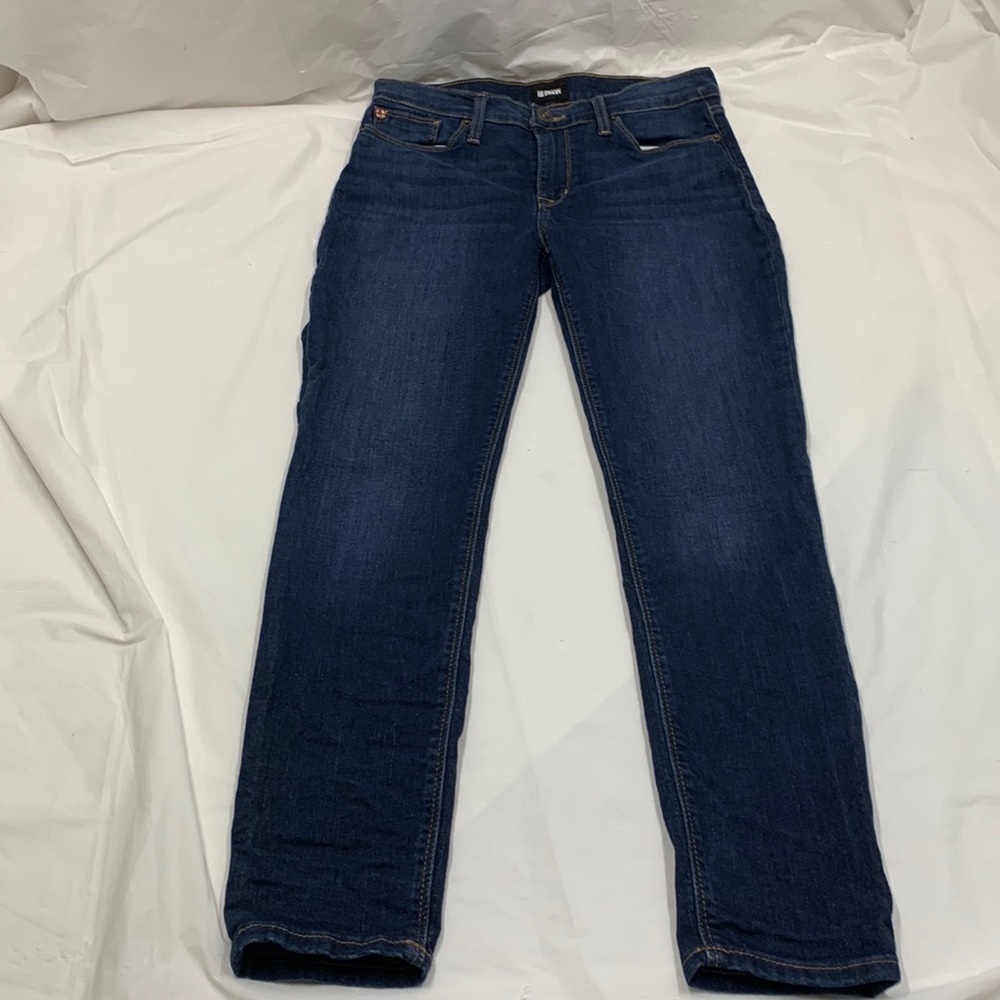 Women Hudson Dark Blue Natalie Super Skinny Jeans Size 28 - Picture 1 of 11
